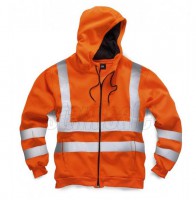 Stand Safe HV008 Hi-Vis Orange Hoodie 